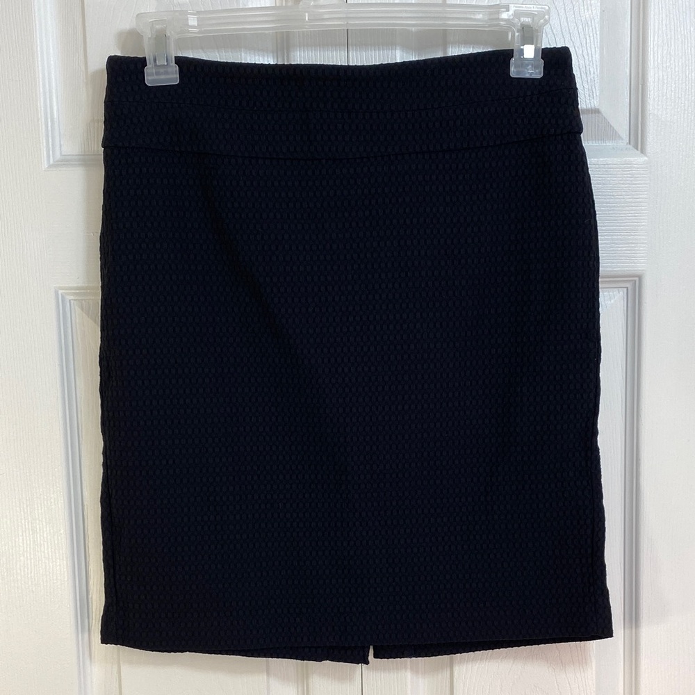 2 for $25 - Jessica Classic Black Textured Pencil Skirt, M 12 P (10 - 12)